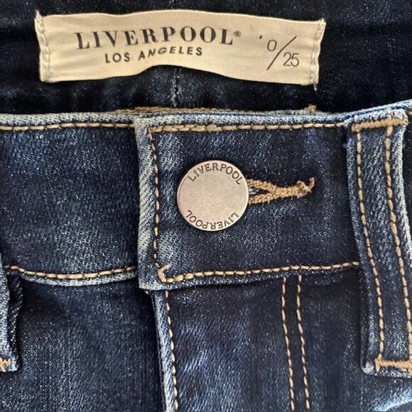 NWT Liverpool Abby High Rise Ankle Jeans 25 - Picture 2 of 5